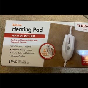 Thera Care Heating Pad, Moist or Dry Heat, Deluxe